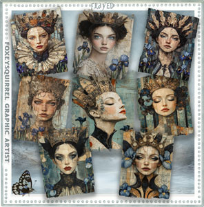 Frayed Digital Art Elements