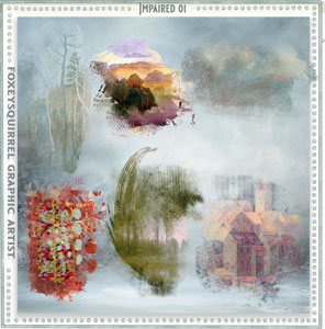 Impaired Splatters Vol 01 Digital Art Pack