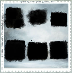 Urban Clipping Mask Digital Art