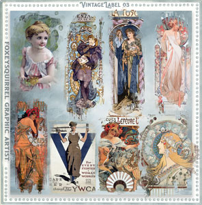 Vintage Labels 3 Element Pack