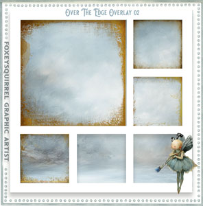 Over The Edge Vol.2 Digital art Overlay Pack
