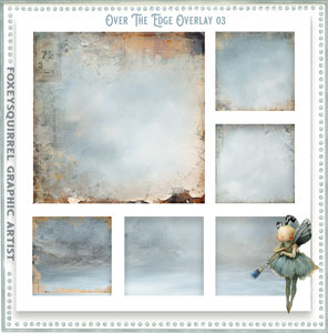 Over The Edge Vol.3 Digital art Overlay Pack 
