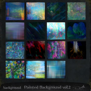 Painted Backgrounds 02 Digital Art Background