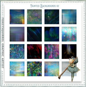 Painted Backgrounds 02 Digital Art Background