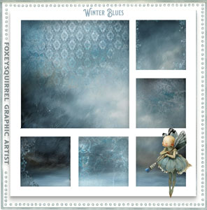 Winter Blues Overlay