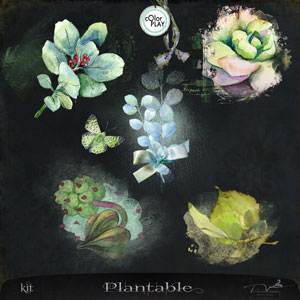 Plantable Digital Art Element Pack