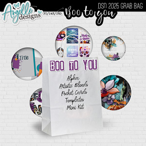 Boo To You Grab Bag by Angelle Designs