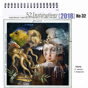 52 Inspirations 2018 no 32 :: Atlantis by Foxeysquirrel