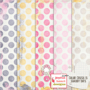 Color Crush 15 (shabby dots)