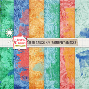 Color Crush 39 (painted damasks)