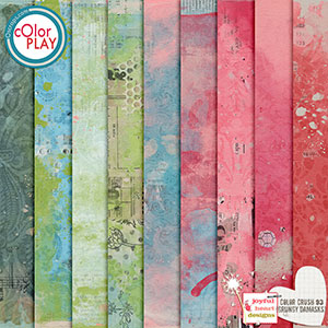 Color Crush 93 (grungy damasks)