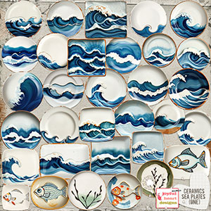 Ceramics (Sea Plates 1)