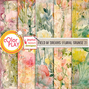 Field of Dreams (floral grunge 2)