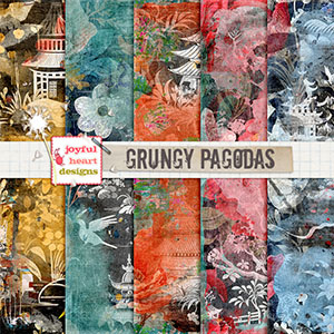 Grungy Pagodas