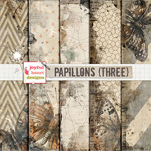 Papillons (three)