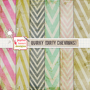 Quirky (dirty chevrons)