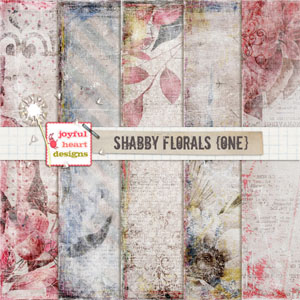 Shabby Florals (one)