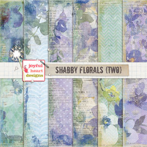 Shabby Florals (two)