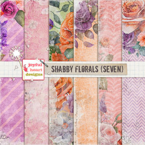 Shabby Florals (seven)