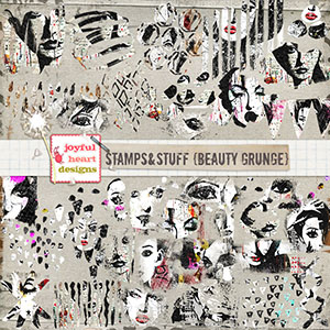 Stamps & Stuff (beauty grunge)