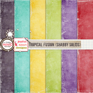 Tropical Fusion (shabby solids)