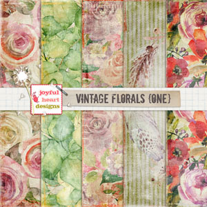 Vintage Florals (one)