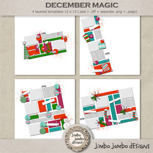 December magic by Jimbo Jambo Designs