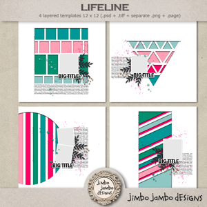 Lifeline templates by Jimbo Jambo Designs