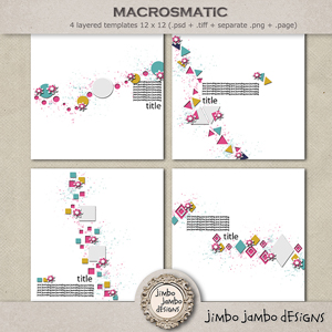 Macrosmatic templates by Jimbo Jambo Designs