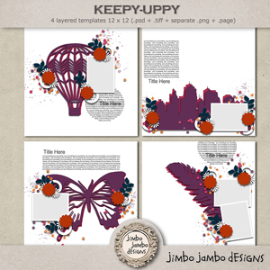 Keepy-uppy templates by Jimbo Jambo Designs
