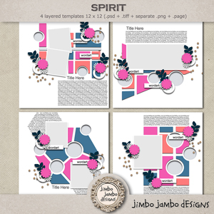 Spirit templates by Jimbo Jambo Designs
