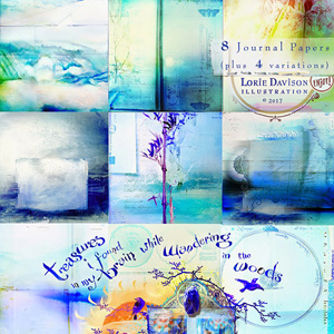 Treasures I Found in My Brain While Wandering in the Woods Journal Papers 1