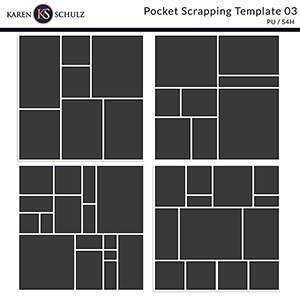 Pocket Scrapping Templates 03