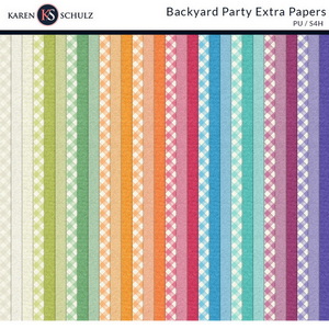 Backyard Party Extra Papers