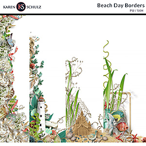Beach Day Borders