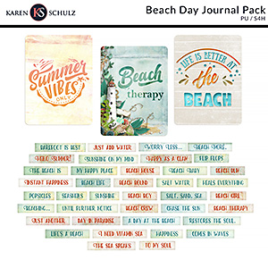 Beach Day Journal Pack