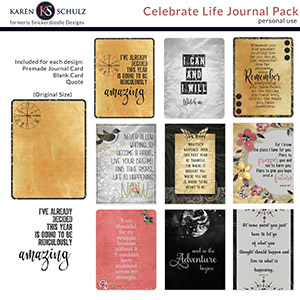 Celebrate Life Journal Pack