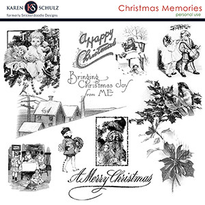 Christmas Memories Stamps