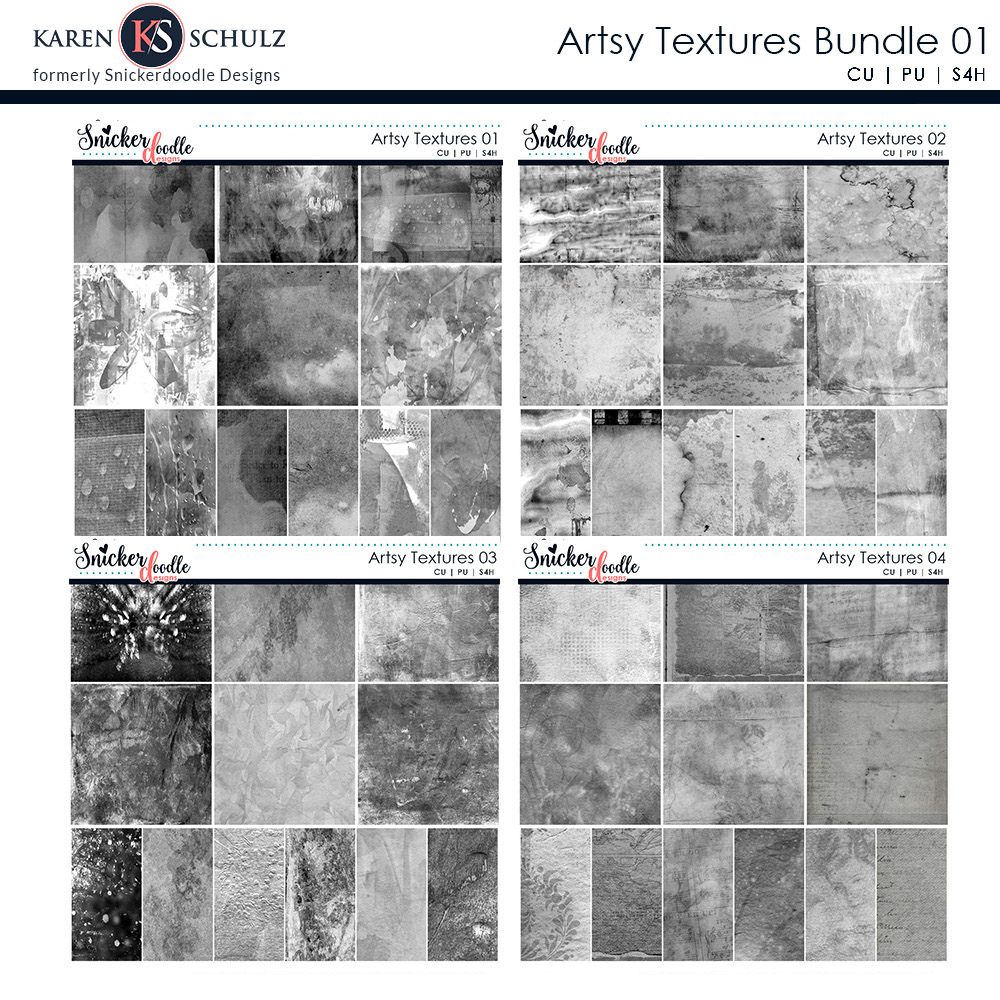 Artsy Textures Bundle 01