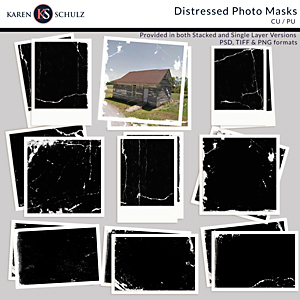 Distressed Photo Masks
