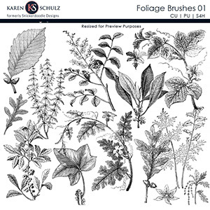 Foliage Brushes 01
