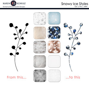 Snowy Ice Styles