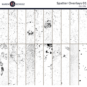 Spatter Overlays