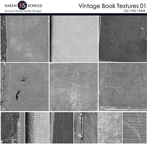 Vintage Book Textures 01