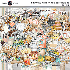 Favorite Family Recipes Baking Kit