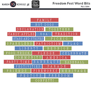 Freedom Fest Word Bits
