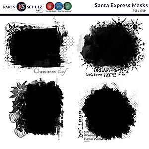 Santa Express Masks 