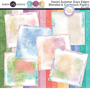 Sweet Summer Days Blended and Cardstock