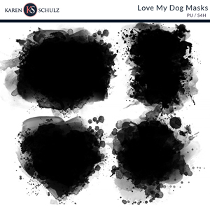 Love My Dog Masks