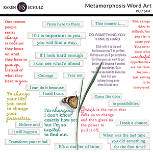 Metamorphosis Word Art